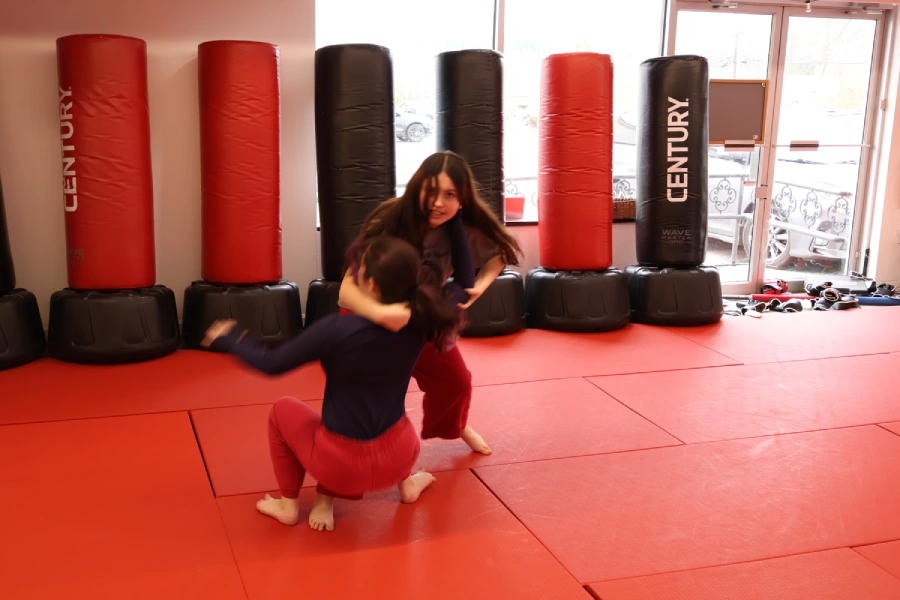 teens in MetroWest martial arts class improving focus, discipline, and listening skills through martial arts training